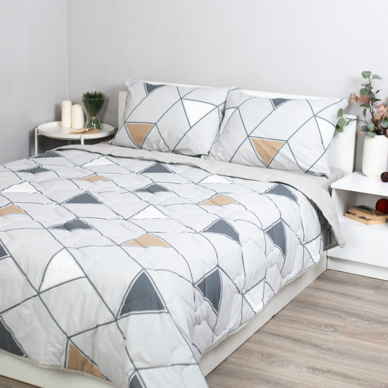 Набор летний Серафима 1,5 сп, поплин (хлопок 100 %), наволочка (50х70)